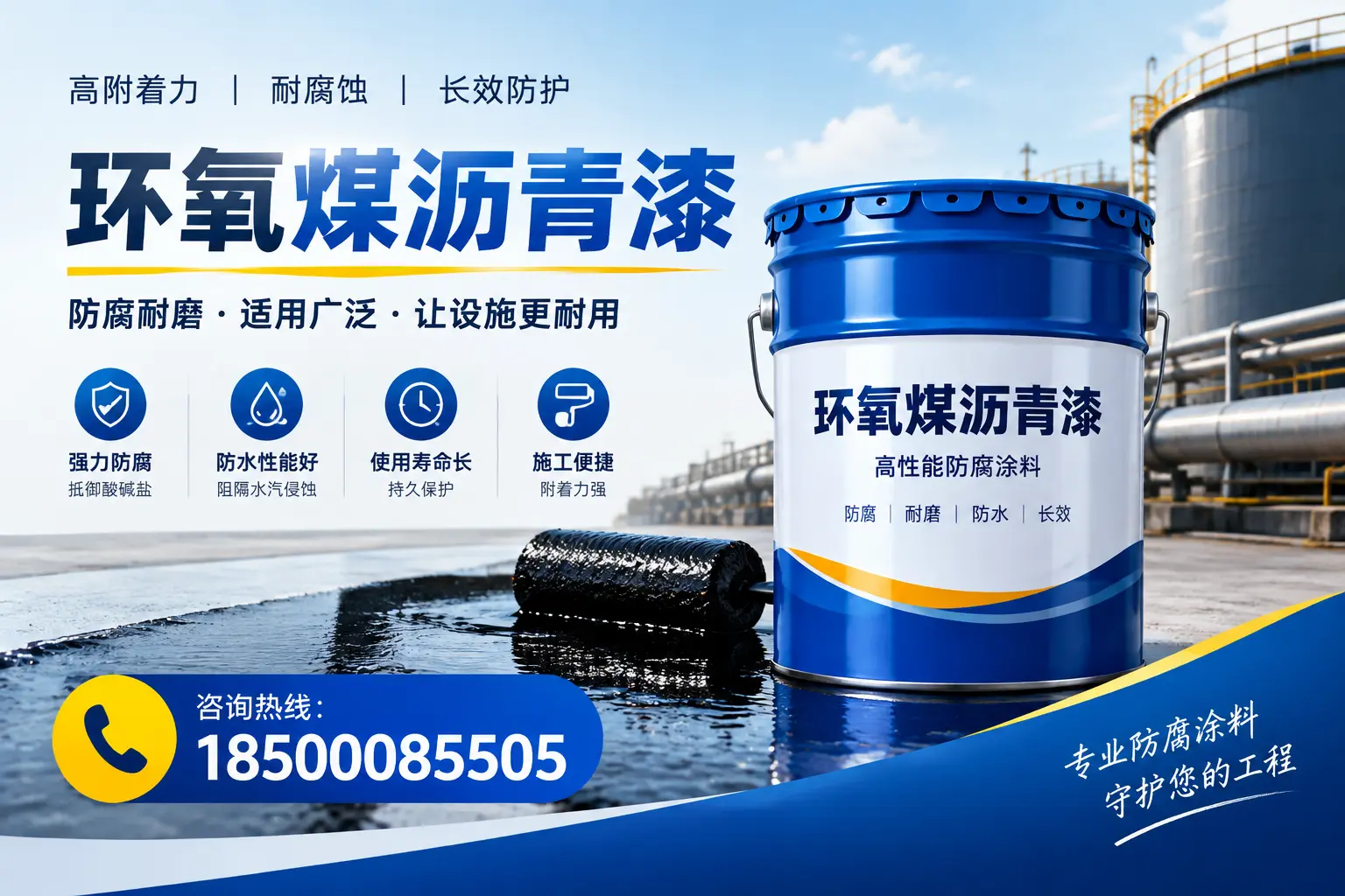 环氧煤沥青漆与其他涂料的对比分析，助力济宁企业决策